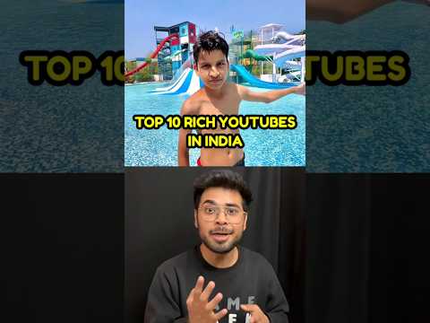 Top 10 Rich Indian Youtubers 🤑😱