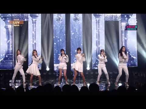 [1080p] 141207 Apink - LUV @ Inkigayo