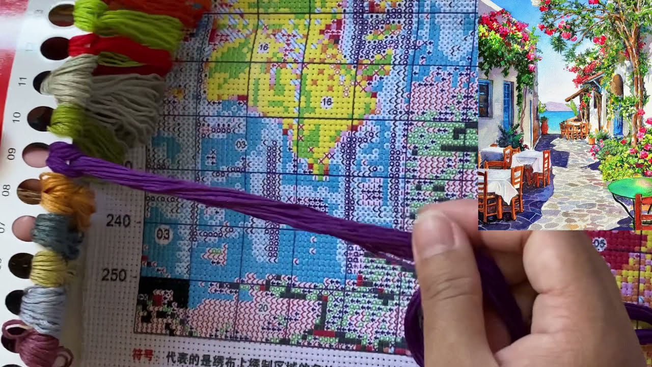 FLOSSTUBE #34 BiggestCraft Unboxing Review | Stamped Cross Stitch Kits | Stitchery Lovers