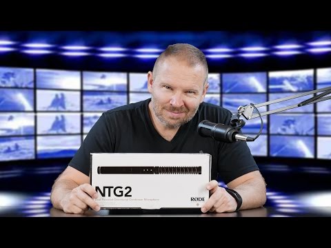 Rode NTG2 Shotgun Mic Unboxing & Initial Impressions