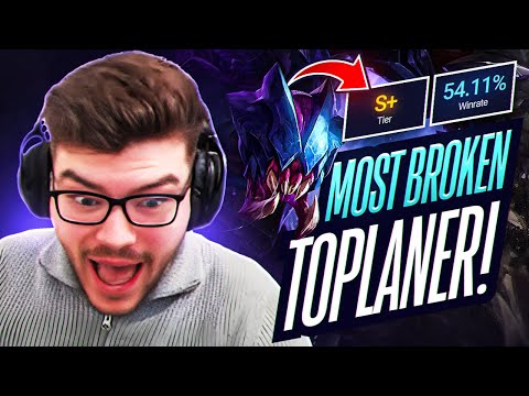 TANK Rek'Sai is the MOST BROKEN Top Laner RIGHT NOW! | 54% WINRATE