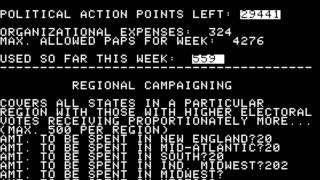 President Elect: 1988 Edition for the Apple II