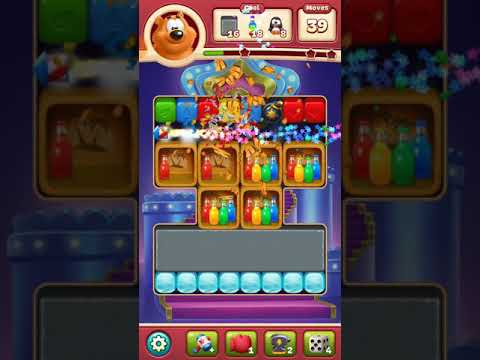 TOON BLAST 2453 crown 2 STARS