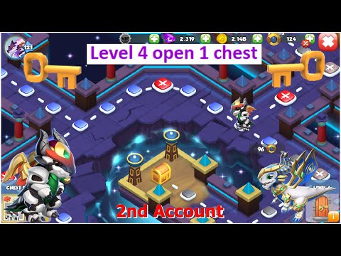 Begin Level 4 Divine Fest A Birthday Chapter 1-Dragon Mania Legends | Castle Second Account | DML