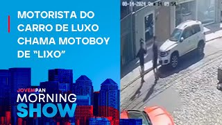 Dono de Porsche agride entregador de aplicativo em Belo Horizonte