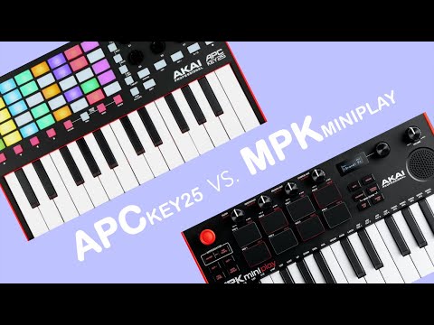 Two VERY Different Mini Keyboards under $150 | Akai APC Key25 vs. MPK Miniplay