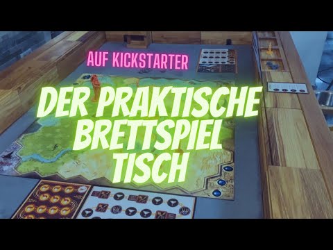 Archie Brettspieltisch von Geeknson jetzt auf Kickstarter