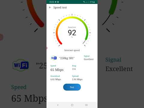 Internet speed & signals meter Video