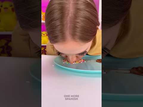 🥰😍🤩Megan hace labios de chocolate |heladode chocolate#shorts