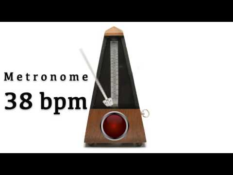 Metronome 38 bpm 🎼