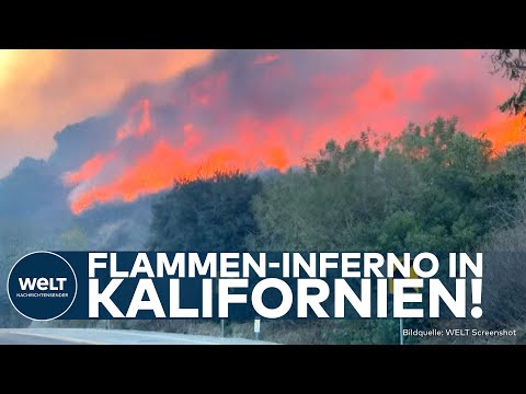 KALIFORNIEN: "80 Quadratkilometer niedergebrannt!" – So wütet die zerstörerische Feuerwalze!