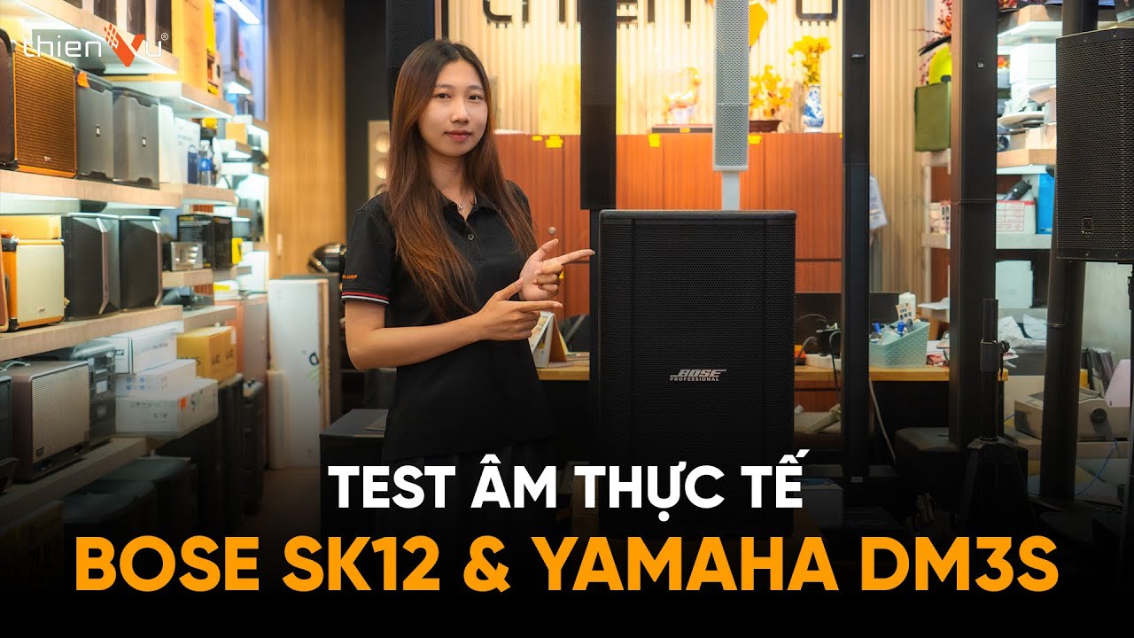 video Bộ Âm Thanh Karaoke Bose Showtime SK12 TVA942025 Chính Hãng 0