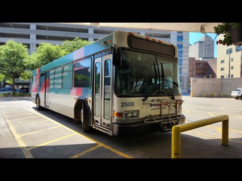 NFTA METRO RIDE | ROUTE 1A OUTBOUND | BUS 2508 - 2005 GILLIG ADVANTAGE