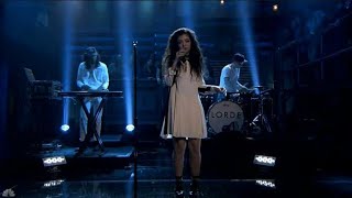 Lorde - Royals (Live at The Tonight Show Starring Jimmy Fallon)