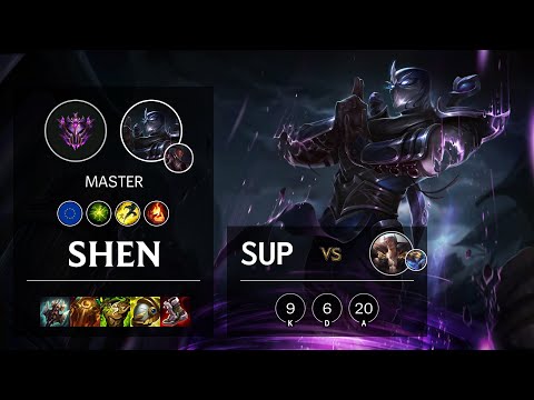 Shen Support vs Sett - EUW Master Patch 10.25b