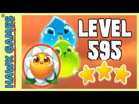 Farm Heroes Super Saga Level 595 - 3 Stars Walkthrough, No Boosters