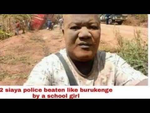 School Girl beat 2 Police Officer Like Burukenge In Siaya😂😂😂