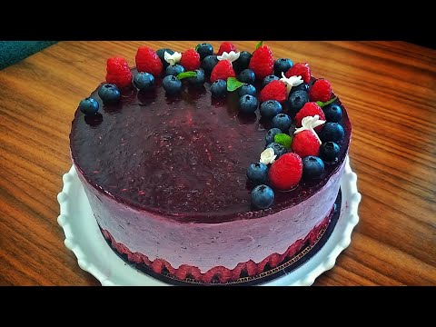 Recette bavarois au fromage blanc et aux fruits rouges facile à faire, goût incroyable