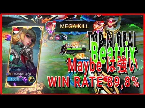 Beatrix X Factor Top Global by Maybe は強い ‼️Best build Win Rate 89.8%. Game For Life