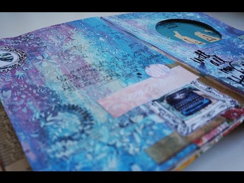Completed Art Journal Flip Through