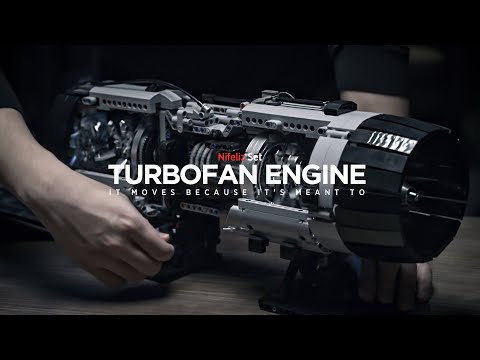 Nifeliz Turbofan Engine Building Set | Gear Up for the Challenge