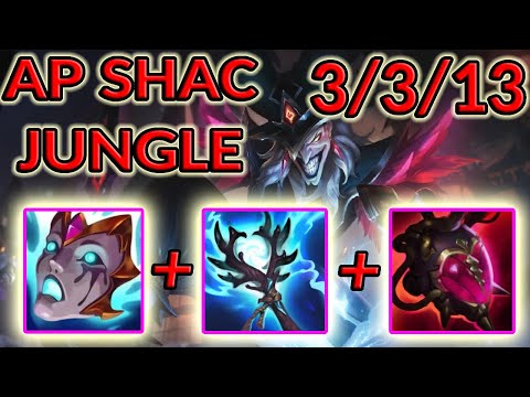 FULL GAMEPLAY AP Shaco Jungle S14 - Rank: Emerald