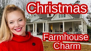 🎄Christmas Porch Decor Ideas | Victorian Farmhouse Holiday Tour