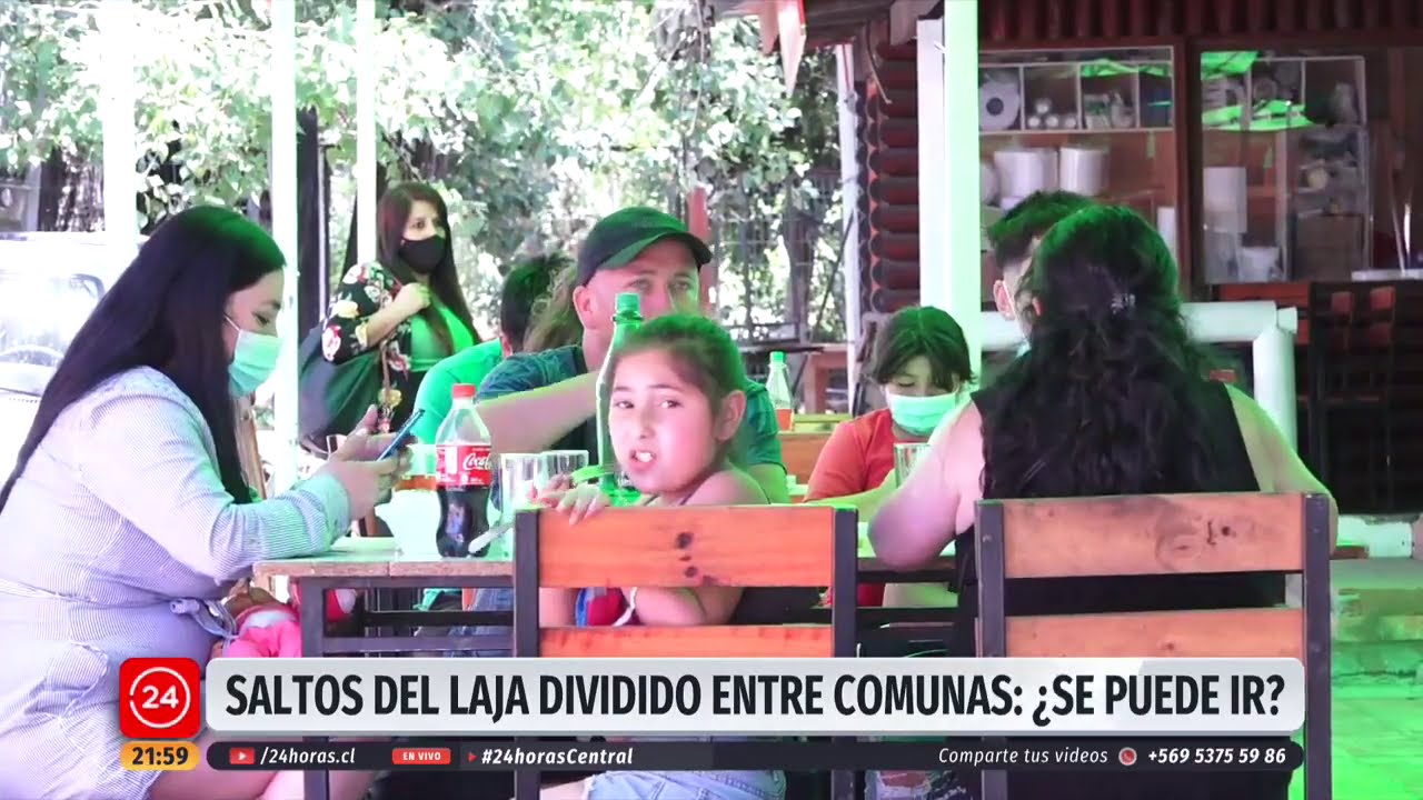 Dividido entre comunas: ¿Se puede visitar los Saltos del Laja? | 24 Horas TVN Chile