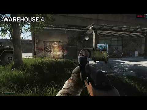 Warehouse 4 Exit Location With Map (Customs) - Escape From Tarkov