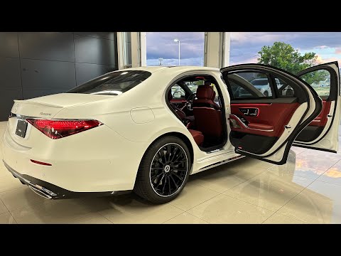 2026 Mercedes-Benz S-Class S 580 Sedan: Interior, Exterior & V8 Sound