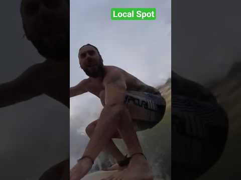 Local surf spot in Puntarenas #surf