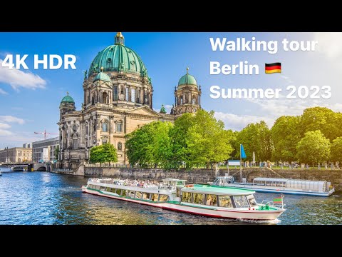 Walking tour Berlin 🇩🇪Summer 2023 Germany / Прогулка по городу Берлин, Германия 🇩🇪