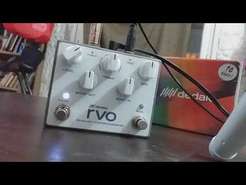 Vendo Dedalo Revolver RVO2 Overdrive + Booster argentino test review prueba
