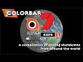 A Compilation Of Analog Shutdowns From Around The World Multiple POVs