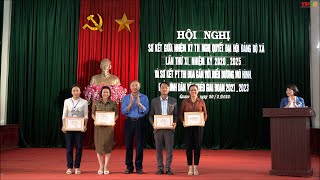 Quang Sơn tổ chức Hội nghị Sơ kết giữa nhiệm kỳ thực hiện Nghị quyết Đại hội Đảng bộ xã lần thứ XI, nhiệm kỳ 2020-2025 và sơ kết phong trào thi đua gắn với biểu dương mô hình điển hình Dân vận khéo giai đoạn 2021- 2023