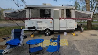 Popup Camper Setup Guide & Tour Fleetwood Highlander Niagara! Sold!