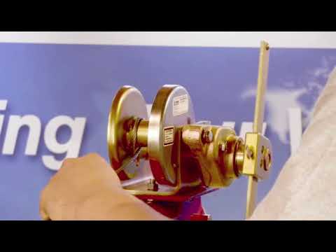 Installing Wire Rope To Hand Winch on a Thern Crane