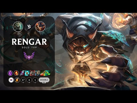 Rengar Top vs Rumble - KR Master Patch 13.12