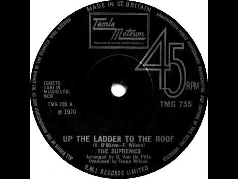 UK New Entry 1970 (90) The Supremes - Up The Ladder To The Roof