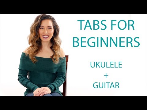 How To Read Tabs for Beginners -Guitar/Ukulele Play Along Exercises