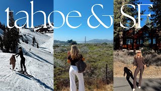 Skiing In Lake Tahoe & Roadtrip To San Francisco! Tahoe & San Francisco Vlog - California Vlog