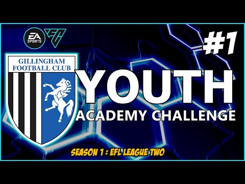 YOUTH ACADEMY CHALLENGE | EA FC | GILLINGHAM | EPISODE 1