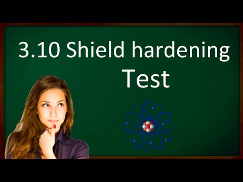 3.10 Shield hardening test - does it work?
