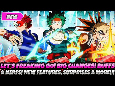 *LET'S FREAKING GO!!* CRAZY BUFFS & NERFS! BIG CHANGES! NEW FEATURES, SURPRISES & MORE (Ultra Rumble