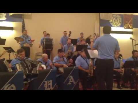 Aqua string band at mummers museum