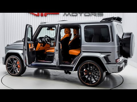 2024 Matte Gray Mercedes AMG G63 Brabus G800 - Wild Luxury SUV in Detail