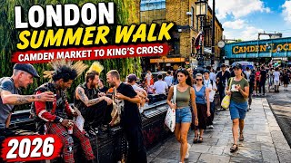 Download lagu London Summer Walk 2026 ☀️ | Camden Market, Regent’s Canal to King’s Cross [4K HDR] mp3
