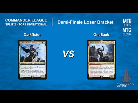 Magic Duel Commander League TOP8 Invitational - Kinnan vs Winota - Demi-Finale Loser Bracket #2