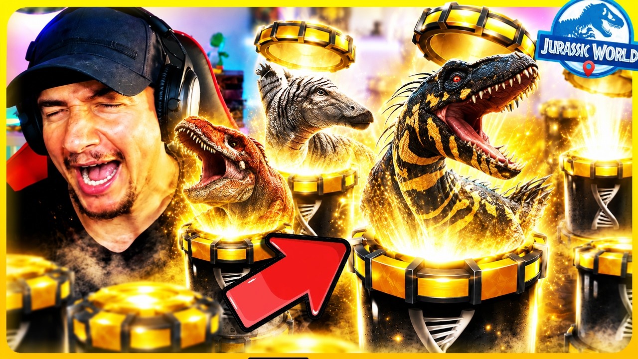 ¡SI NO SALE, PIERDO EL RETO! 😱🔥 LA APERTURA APEX MÁS ÉPICA DEL AÑO | Jurassic World Alive