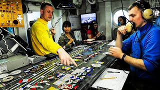 USS Gerald R. Ford: Inside US Navy's LARGEST CONTROL ROOM | Aircraft Carrier Documentary